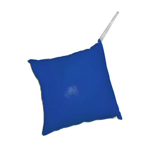 Mini povlak na polštář - přívěsek 15 x 15 cm pro sublimaci - modrý