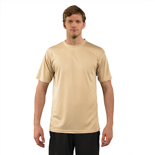 Solární tričko s krátkým rukávem - Vegas Gold