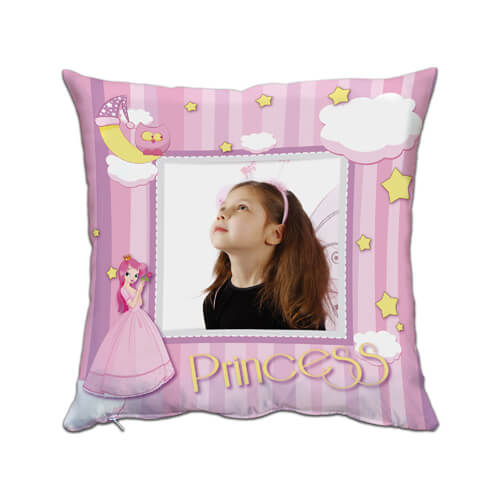 Dvoubarevný saténový povlak na polštář 38 x 38 cm pro sublimaci - Princess