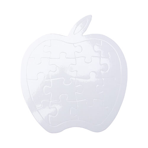 Kartonové puzzle pro sublimaci - jablko