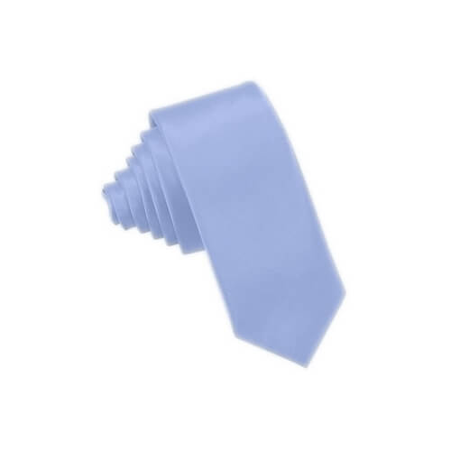 Kravata - barva světle modrá (Sublimace Termotransfer)