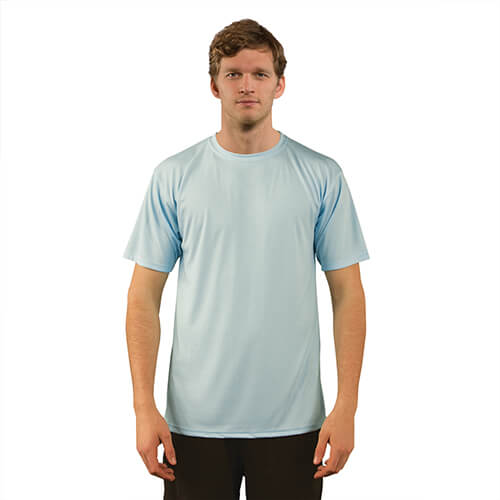 Solární tričko s krátkým rukávem - Arctic Blue