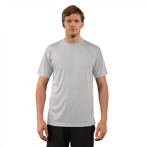 Solární tričko s krátkým rukávem - Pearl Grey