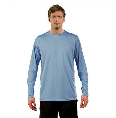 Tričko s dlouhým rukávem - Columbia Blue pro sublimaci 
