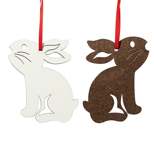 Jednostranný závěs z MDF pro sublimaci - zajíc