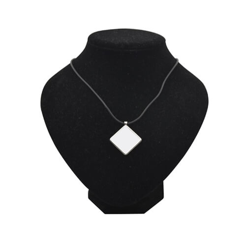 Přívěsek - kosočtverec na gumě - sublimační termotransfer