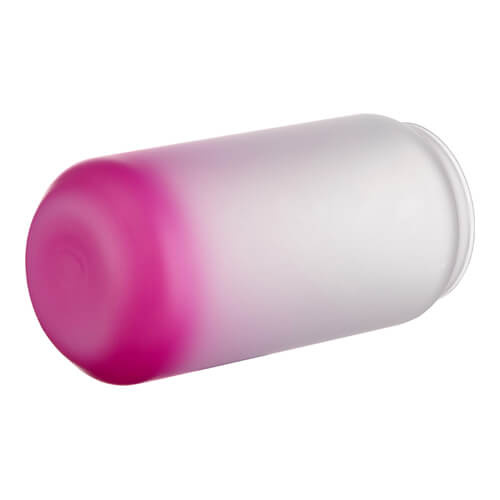 550 ml matné sklo pro sublimaci - fialový gradient