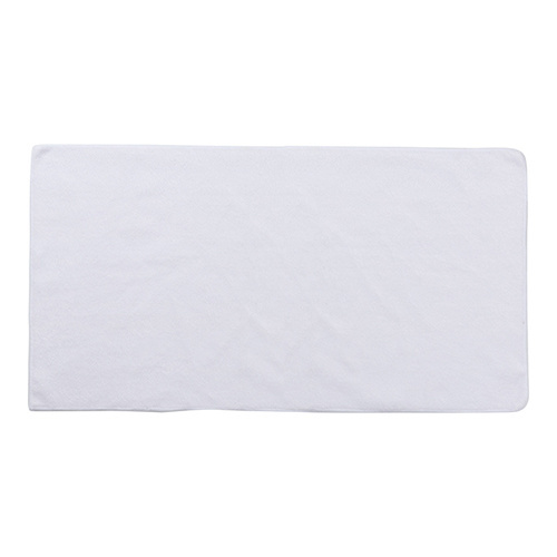 Fitness ručník 107 x 58 cm pro sublimaci - bílý