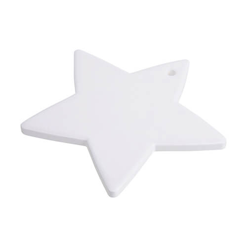 Keramická podložka pro sublimaci - pěticípá hvězda