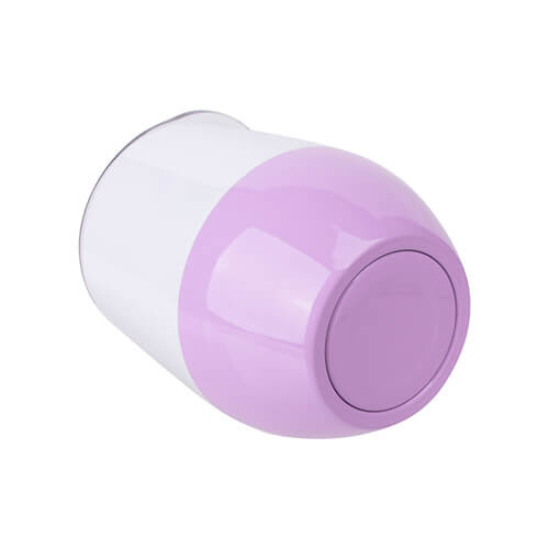 360 ml hrnek na svařené víno pro sublimaci - bílý a fialový