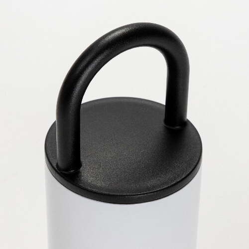 Přenosný nerezový 400 ml hrnek - bílý (pro sublimaci)