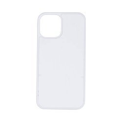 bílé gumové pouzdro na iPhone 12 Pro pro sublimaci