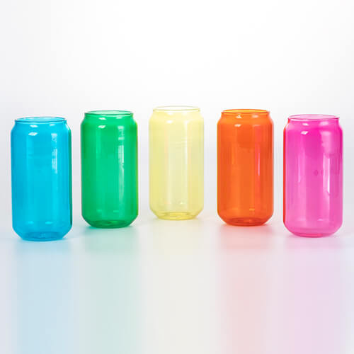 550 ml sklenice pro sublimaci - zelená