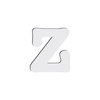 Dekorativní písmeno z MDF pro sublimaci 10 cm Z