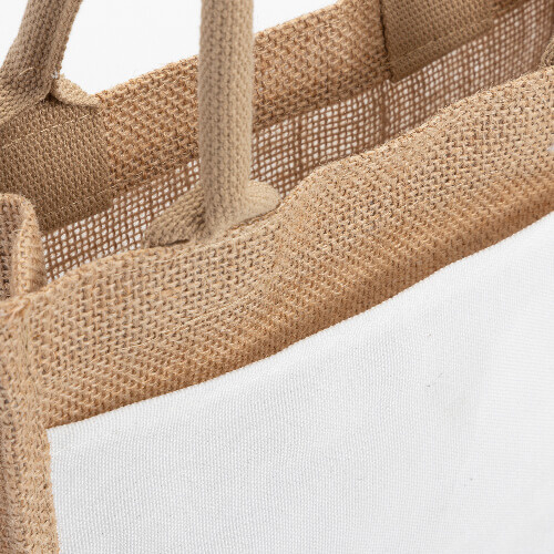 Jutová taška 25 x 25 x 10 cm pro sublimaci