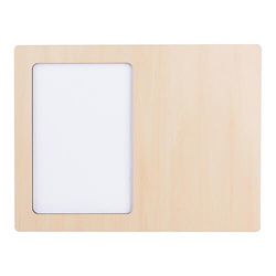 Dřevěný fotorámeček pro sublimaci - 25 x 19 cm