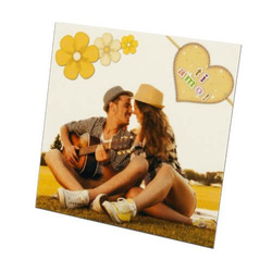 Plstěná podložka 15 x 15 cm pro sublimaci