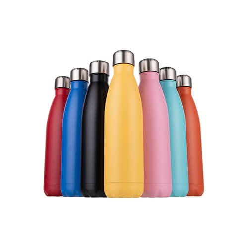 Bidon - nápojová láhev 500 ml pro sublimaci - matně modrá