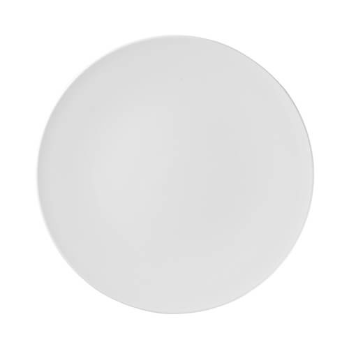 Plastový talíř 25,5 cm pro sublimaci