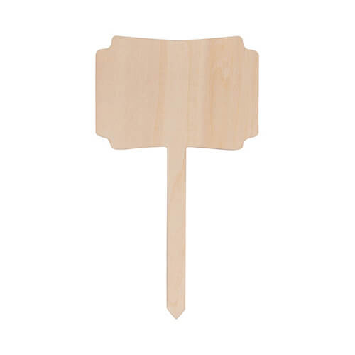 Zahradní plaketa 10 x 17,5 cm pro sublimaci