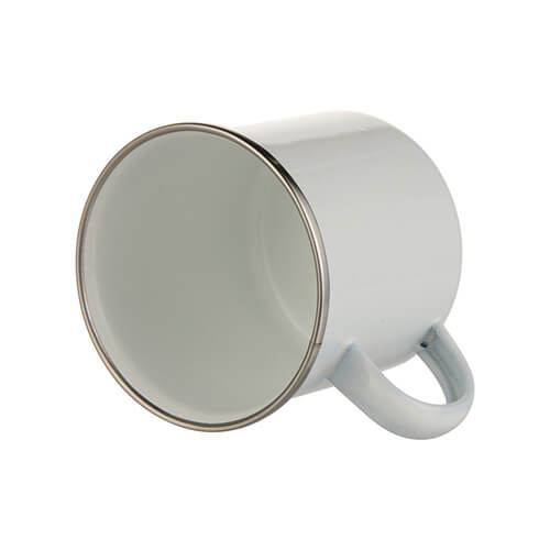 Kovový hrnek 360 ml pro sublimaci - bílý