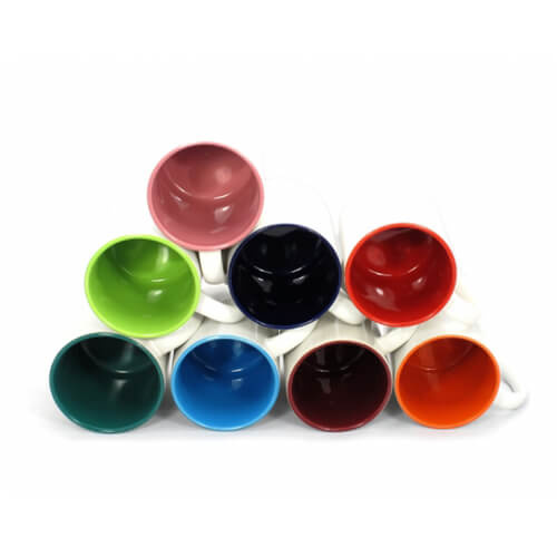 Hrnek 330 ml s růžovým vnitřkem (JS Coating pro sublimaci)