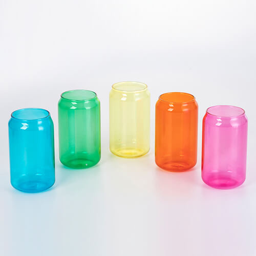 400 ml sklenice na sublimaci - tyrkysová