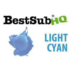 100 ml sublimační inkoust Light Cyan Best Sub HQ Sublimation Thermal Transfer