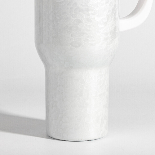 Cestovní hrnek 3D Puff Cloud o objemu 1200 ml pro sublimaci - bílý