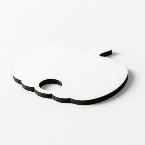 Vláknitá jmenovka na hrnek 480 / 600 / 540 / 750 ml pro sublimaci - dýně