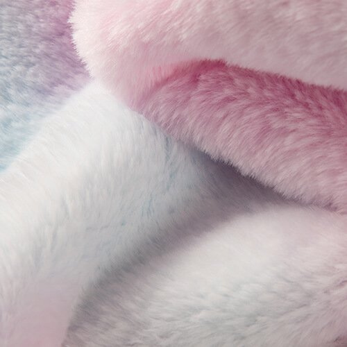 Deka Minky s podšívkou z umělé kožešiny pro sublimaci