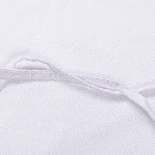 Bílá zástěra s kapsou pro dospělé na sublimaci