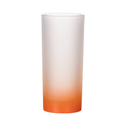 200 ml matné sklo pro sublimaci - oranžový gradient