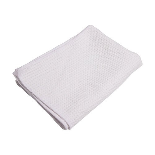 Kuchyňská utěrka 40 x 60 cm pro sublimaci - bílá