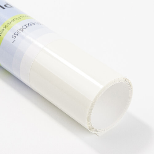 Luminiscenční flex fólie - bílá, zeleně svítící