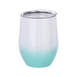 360 ml hrnek na svařené víno se sublimací - bílý a mátový gradient