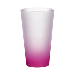 450 ml matné sklo pro sublimaci - fialový gradient