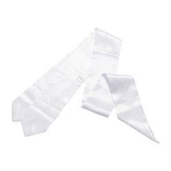 Bílá kravata 152 x 10 cm (pro sublimaci)