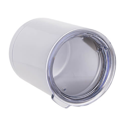 Kovový hrnek Lowball 300 ml pro sublimaci - bílý