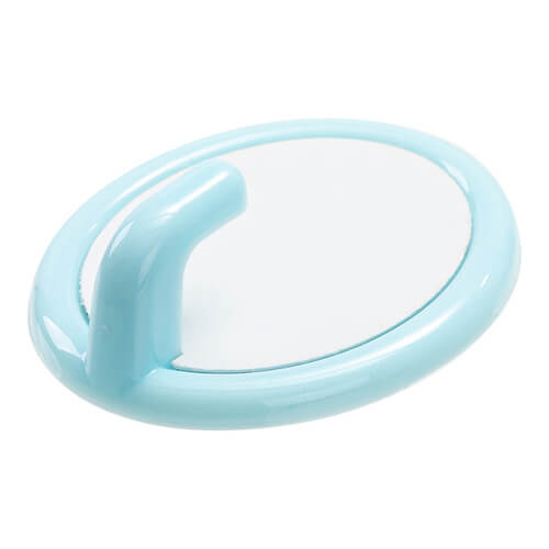 Malý plastový věšák pro sublimaci - modrý oválný