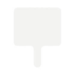 Suchá stírací tabule pro sublimaci - 25,4 x 20 cm