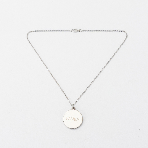 Kulatý medailon pro sublimaci - Family