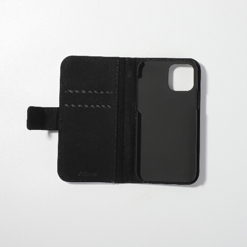 kožené sublimační pouzdro pro iPhone 12 Pro - černé