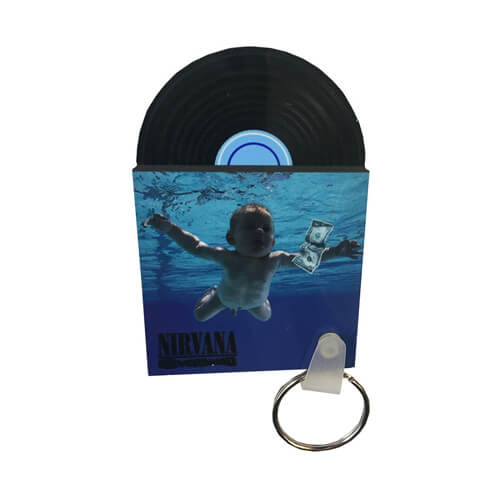 Přívěsek na klíče - vinylová deska - sublimační termotransfer