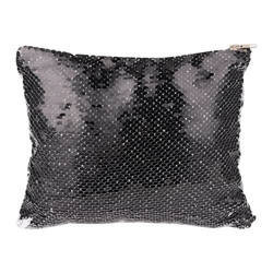 Kosmetická taška 20,5 x 16 cm s černými a bílými flitry pro sublimaci