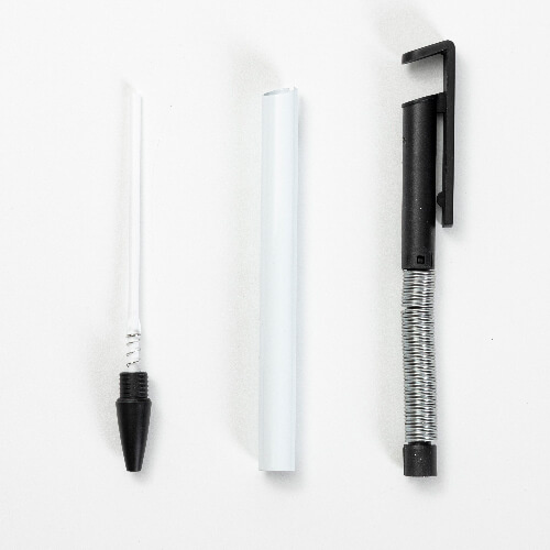 Pero s držákem na smartphone pro sublimaci - bílé tělo