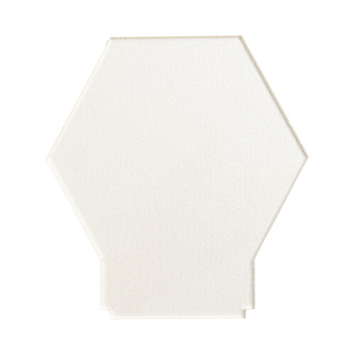 Akrylový rámeček se třpytkami pro sublimaci - šestiúhelník