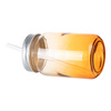 Skleněný hrnek Mason Jar 450 ml bez ucha pro sublimaci - oranžový gradient