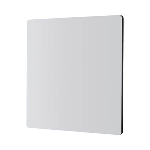 Dřevovláknitá deska pro sublimaci 20 x 20 x 0,6 cm - 2 ks - světle hnědá zadní strana