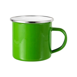 Kovový hrnek 360 ml pro sublimaci - zelený